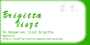 brigitta viszt business card